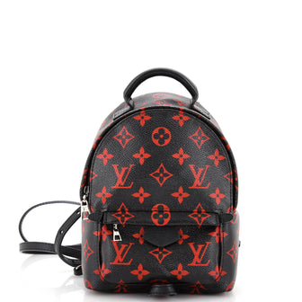 Louis Vuitton Palm Springs Backpack Limited Edition Monogram Infrarouge Mini