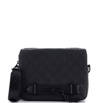 Louis Vuitton Steamer Messenger Bag Monogram Taurillon Leather