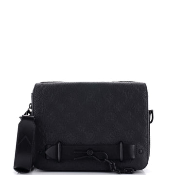 Louis Vuitton Steamer Messenger Bag Monogram Taurillon Leather