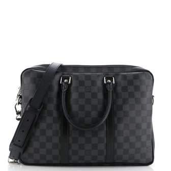 Louis Vuitton Porte-Documents Voyage Briefcase Damier Graphite PM