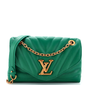 Louis Vuitton New Wave Chain Bag NM Quilted Leather MM
