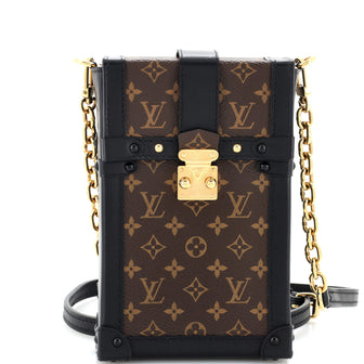 Louis Vuitton Vertical Trunk Pochette Monogram Canvas