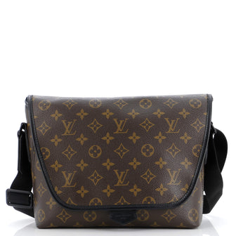 Louis Vuitton Magnetic Messenger Bag Macassar Monogram Canvas