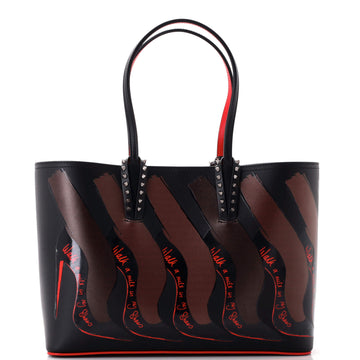 Christian Louboutin Cabata East West Tote Printed Leather Small