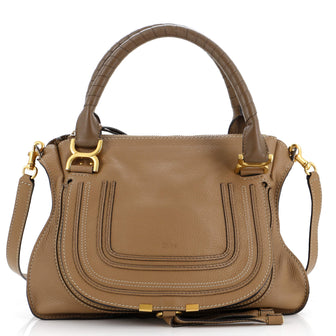 Chloe Marcie Satchel Leather Medium