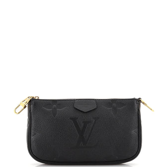 Louis Vuitton Multi Pochette Accessoires Pouch Monogram Empreinte Giant Small