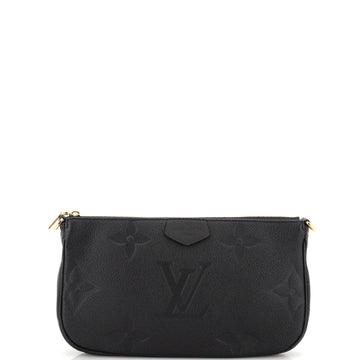 Louis Vuitton Multi Pochette Accessoires Pouch Monogram Empreinte Giant Small