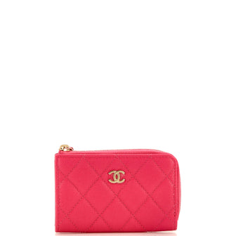 Chanel Key Pouch Quilted Caviar