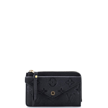 Louis Vuitton Recto Verso Card Holder Monogram Empreinte Leather