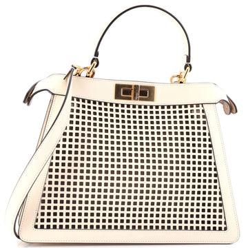 Fendi Peekaboo ISeeU Bag Perforated Leather Medium