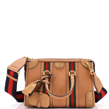 Gucci Bauletto Top Handle Bag Leather Small