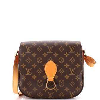 Louis Vuitton Saint Cloud Handbag Monogram Canvas GM