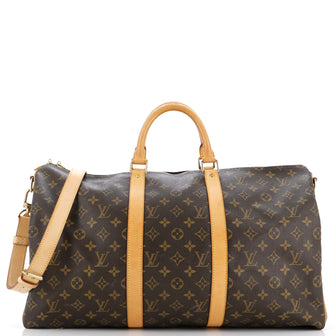 Louis Vuitton Keepall Bandouliere Bag Monogram Canvas 50