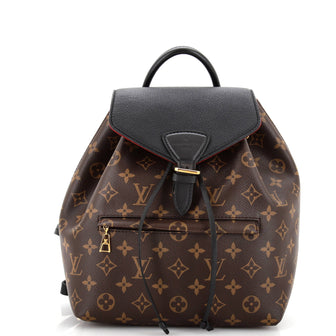 Louis Vuitton Montsouris NM Backpack Monogram Canvas with Leather PM