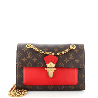 Louis Vuitton Victoire Handbag Monogram Canvas and Leather