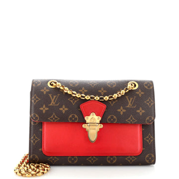 Louis Vuitton Victoire Handbag Monogram Canvas and Leather