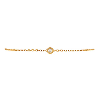 Cartier D'Amour Bracelet 18K Yellow Gold and Diamond Small