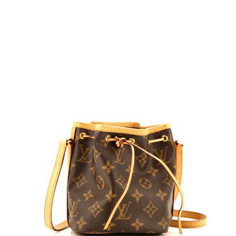 Louis Vuitton Noe Handbag Monogram Canvas Nano