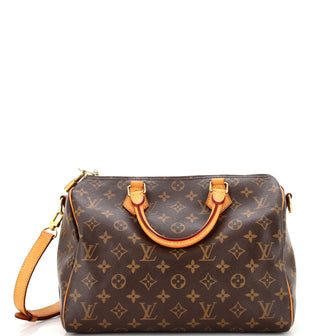 Louis Vuitton Speedy Bandouliere Bag Monogram Canvas 30
