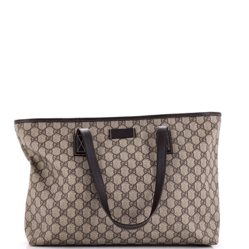 Gucci Plus Tote GG Coated Canvas Medium