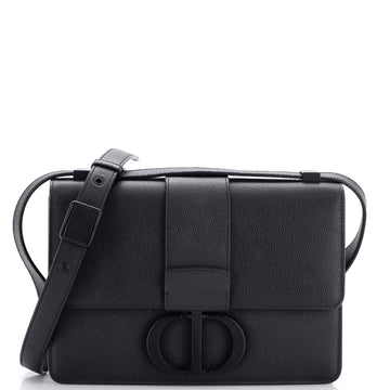 Christian Dior Ultra Matte 30 Montaigne Flap Bag Leather