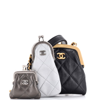 Chanel Multi Clutch with Chain Quilted Leather