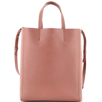 Celine Vertical Cabas Tote Grained Calfskin Small