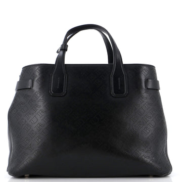 Burberry Banner NM Tote Perforated Leather Medium