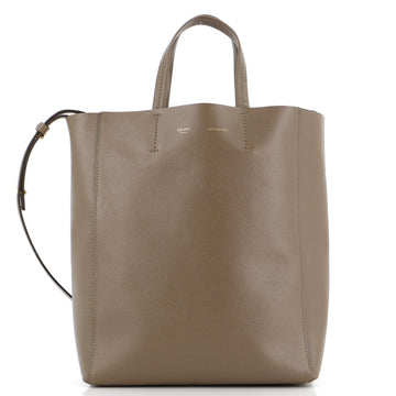 Celine Vertical Cabas Tote Grained Calfskin Small
