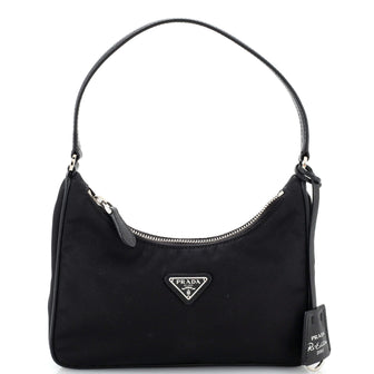 Prada Re-Edition 2005 Hobo Tessuto with Saffiano Leather Mini