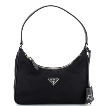 Prada Re-Edition 2005 Hobo Tessuto with Saffiano Leather Mini
