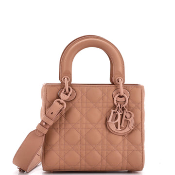 Christian Dior Ultra Matte My ABCDior Lady Dior Bag Cannage Quilt Calfskin