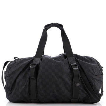 Louis Vuitton Aventure Practical Duffle Bag Damier Nylon