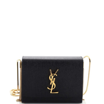 Saint Laurent Kate Box Bag Grainy Leather Small