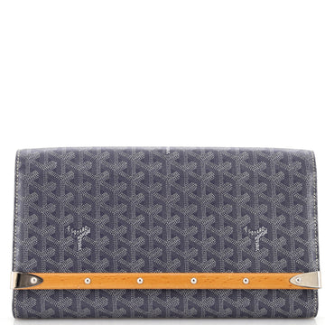 Goyard Monte Carlo Clutch Coated Canvas MM
