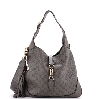 Gucci New Jackie Bag Guccissima Leather Medium