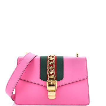 Gucci Sylvie Shoulder Bag Leather Small
