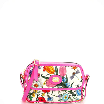 Gucci Shoulder Bag Flora Canvas Small