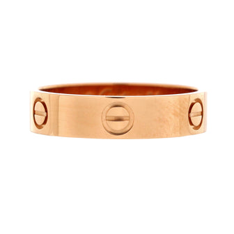 Cartier Love Band Ring 18K Rose Gold