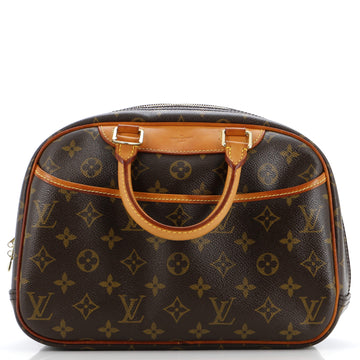 Louis Vuitton Trouville Handbag Monogram Canvas