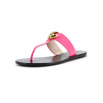 Gucci Women's GG Marmont Sandals Leather