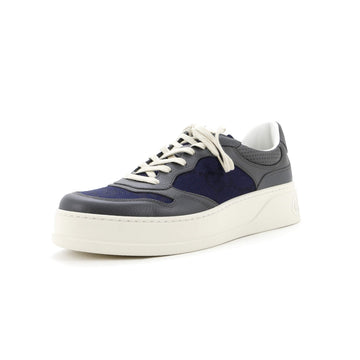 Gucci Men's Chunky Low-Top Sneakers Jumbo GG Canvas with Leather