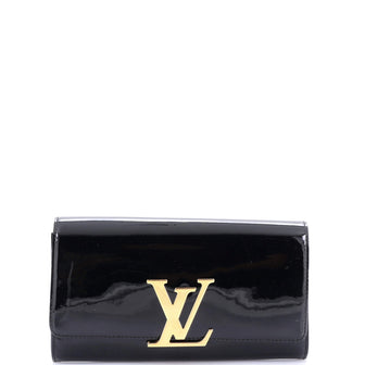 Louis Vuitton Louise Clutch Patent Long