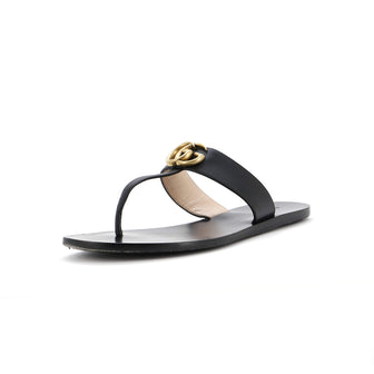 Gucci Women's GG Marmont Sandals Leather