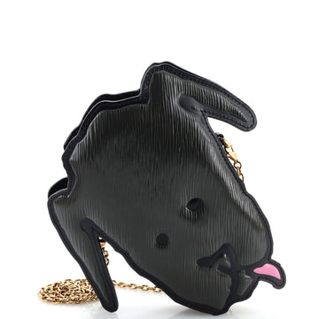 Louis Vuitton Grace Coddington Dog Face Bag Epi Leather and Reverse Monogram Canvas Mini