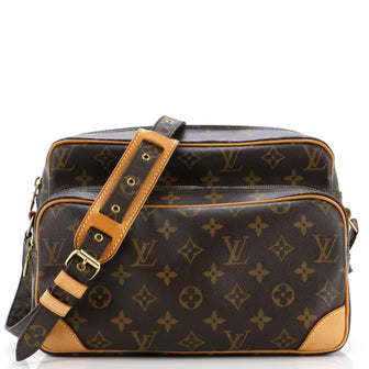 Louis Vuitton Nil Messenger Bag Monogram Canvas 28