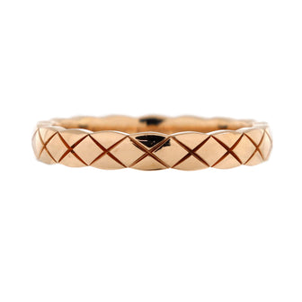 Chanel Coco Crush Ring 18K Beige Gold Mini