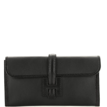 Hermes Jige Elan Clutch Swift with Lizard 29