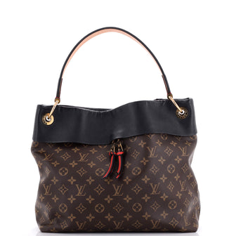 Louis Vuitton Tuileries Hobo Monogram Canvas with Leather