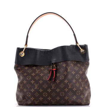 Louis Vuitton Tuileries Hobo Monogram Canvas with Leather